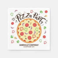 Modern Style Pizza Party