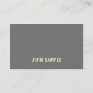 Modern Stylish Artistic Design Pearl Finish Luxury Business Card