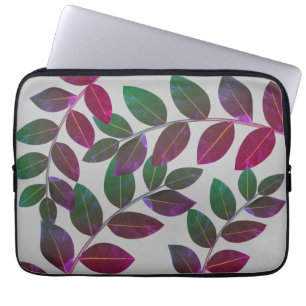 Modern & Stylish Bay Leaves Laptop Sleeve
