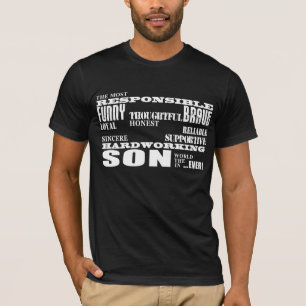 Modern Stylish Best & Greatest Sons  Qualities T-Shirt