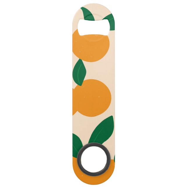 Modern Stylish Citrus Fruit Oranges Pattern (Front)