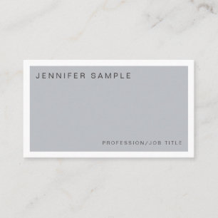 Modern Stylish Colours Trendy Design Glamour Business Card