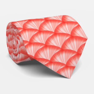 Modern Stylish Coral Pattern Tie