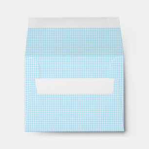 Modern Stylish Cute Blue Dots Design Envelope