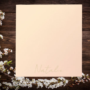 Modern Stylish Elegant Girly Cute Notepad
