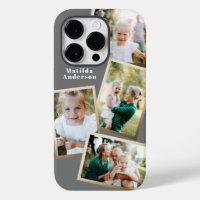 Modern stylish gold multi photo family electronic