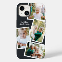 Modern stylish multi photo family electronic