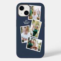 Modern stylish multi photo family electronic