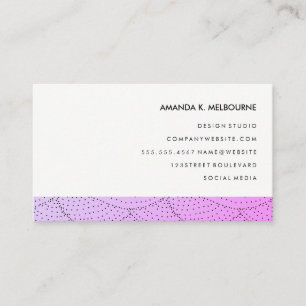 Modern Stylish Pattern Business Card