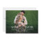 Modern Stylish Photo Wedding Save The Date Card