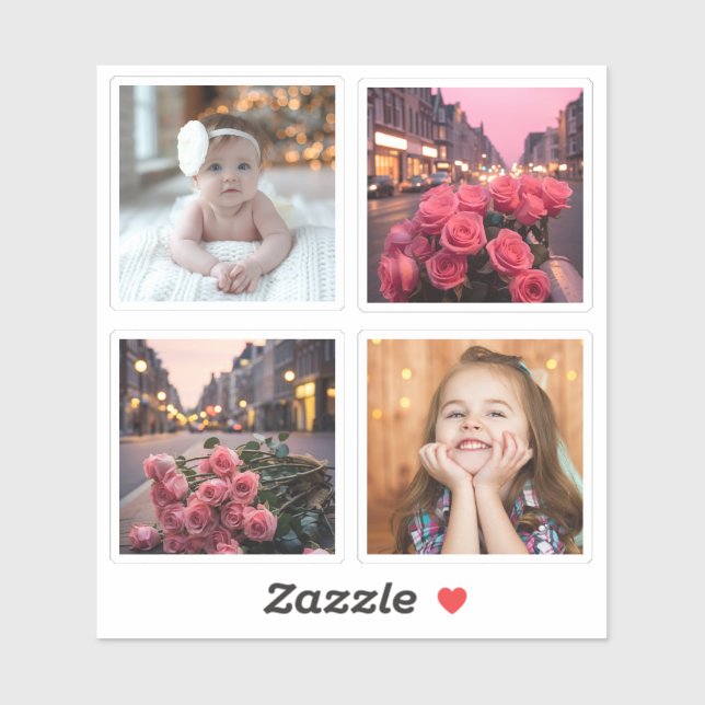 Modern Stylish Trendy Personalised Custom Photo (Sheet)