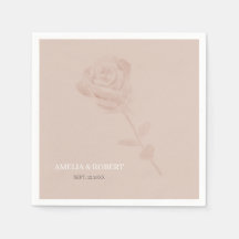 Modern Subtle Blush Pink Wedding