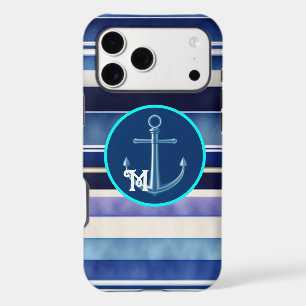 Modern Summer Navy Blue Boat Stripes Collection