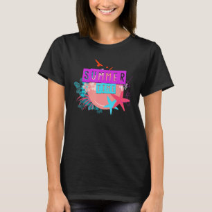 Modern Summer Time For Women Men And Youth Ptraye  T-Shirt