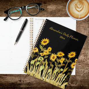 Modern Sunflower Planner