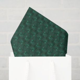 Modern Sunlit Garden Pewter Small Tissue Paper
