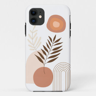 Modern Sunrise Botanical | Happy Vibes iPhone 11 Case