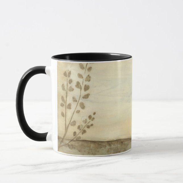 Modern Sunset Landscape Oil Painting Mug (Left)