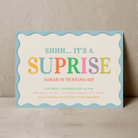 Modern Surprise Birthday Party