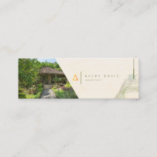 Modern Sustainable Architect Business Card