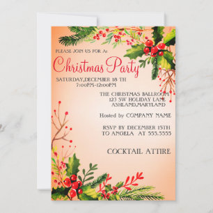 Modern, Sweet, Amazing Christmas Invitation