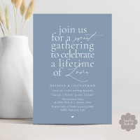 Modern Sweet Love Minimalist Wedding Reception