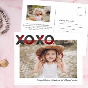 Modern & Sweet Valentine Photo Card