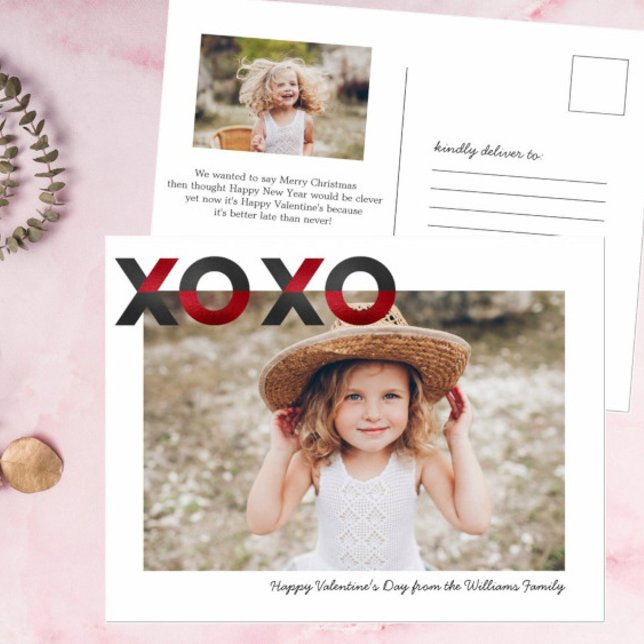 Modern & Sweet | Valentine Photo Card (Creator Uploaded)