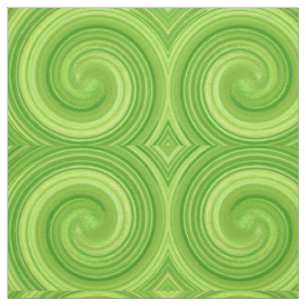 Modern Swirl Abstract Art #10 Fabric