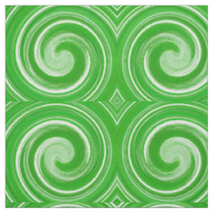 Modern Swirl Abstract Art #26 Fabric