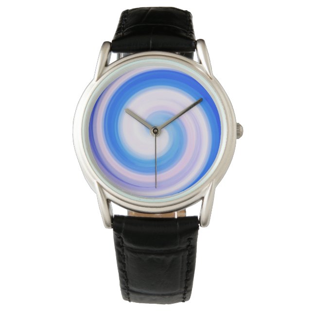 Modern Swirl Abstract Art #33 Watch (Front)