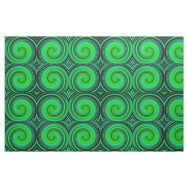 Modern Swirl Abstract Art #49 Fabric (Fat Quarter)