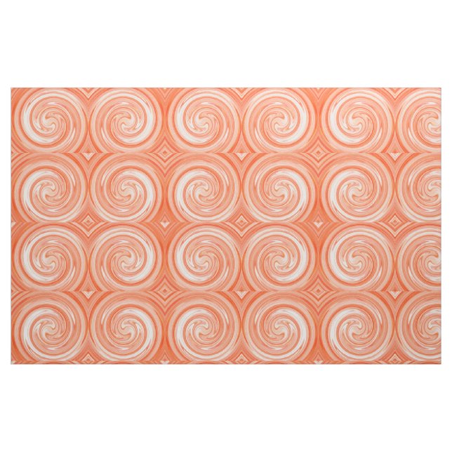 Modern Swirl Abstract Art #4 Fabric (Fat Quarter)