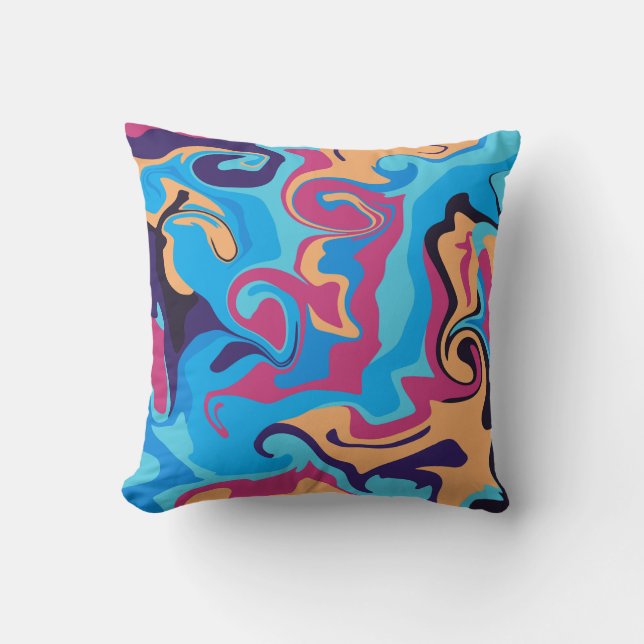 Modern Swirl Cushion (Front)