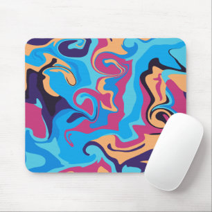Modern Swirl Mouse Pad