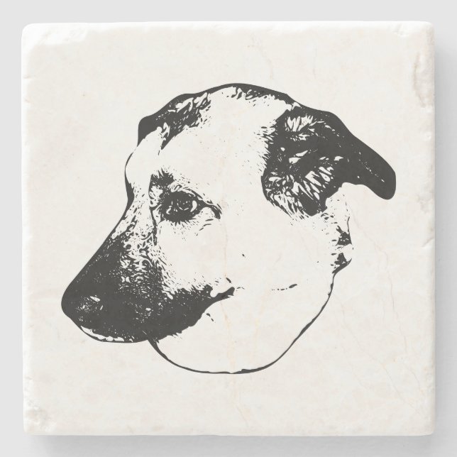Modern Table, Dog Coaster (Front)