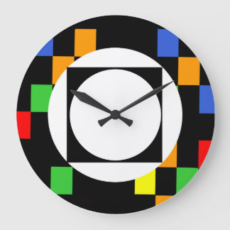 Modern Target Round (Large) Wall Clock