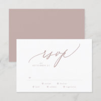Modern Taupe and White Simple Wedding