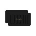 Modern Teacher Monogram Educate Black