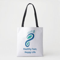Modern Teal Blue Podiatry Foot Care Logo Business