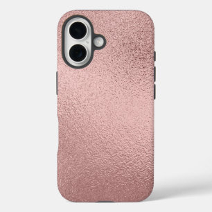 Modern Teal Gold Pink iPhone 16 Case