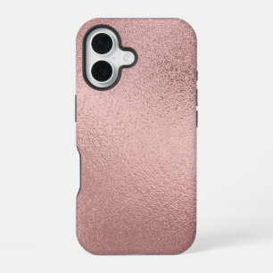 Modern Teal Gold Pink iPhone 16 Case