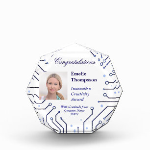 Modern Tech-Inspired Innovation Creativity Photo Block