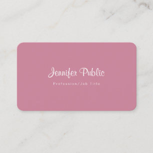 Modern Template Makeup Artist Hair Stylist Salon Business Card