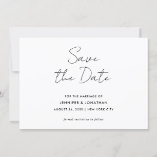 Modern Template Simple Black And White Calligraphy