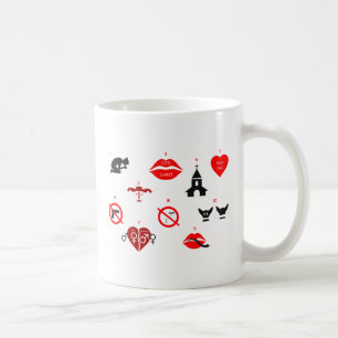 modern ten commandments coffee mug