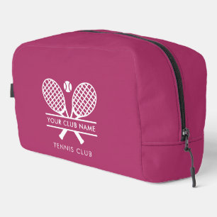 Modern Tennis Club Name Team Players Swag Dopp Kit