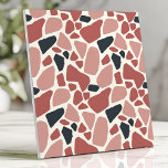 Modern Terrazzo Design in Red and Black Ceramic Tile<br><div class="desc">Transform your space with this modern terrazzo-inspired design, showcasing a striking pattern of irregular red, pink, and black stone shapes on a cream background. This eye-catching piece is perfect for creating stylish backsplashes, decorative wall accents, or artistic interior upgrades. Its contemporary style pairs beautifully with mid-century modern and retro-inspired décor,...</div>