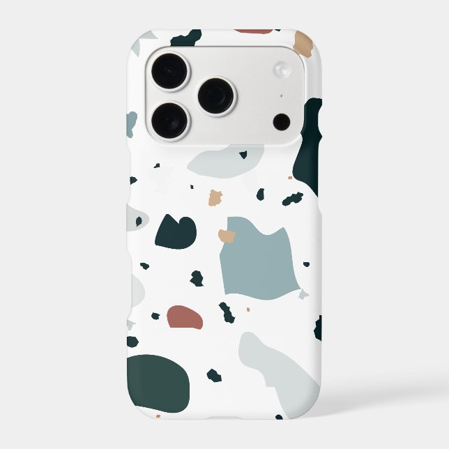 Modern Terrazzo Pattern – Abstract Mid Century Sea (Back)