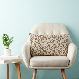 Modern Terrazzo Pattern Lumbar Cushion